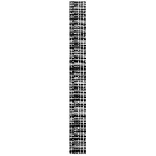 Вставка стеклянная (шелкография) для декоративной колонки ПОРТОФИНО 956х75 (64х819)