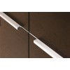 Ручка-профиль врезная L.596мм, отделка сталь шлифованная