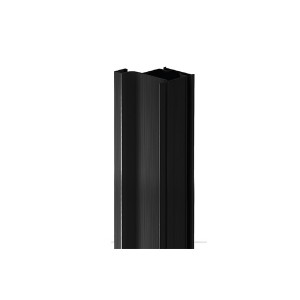 Gola Профиль вертикальный боковой, для 18мм ДСП, L=4500мм, отделка черный шлифованный