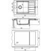 FLORENTINA ЛИПСИ-780Р (кухонный блок 600мм)